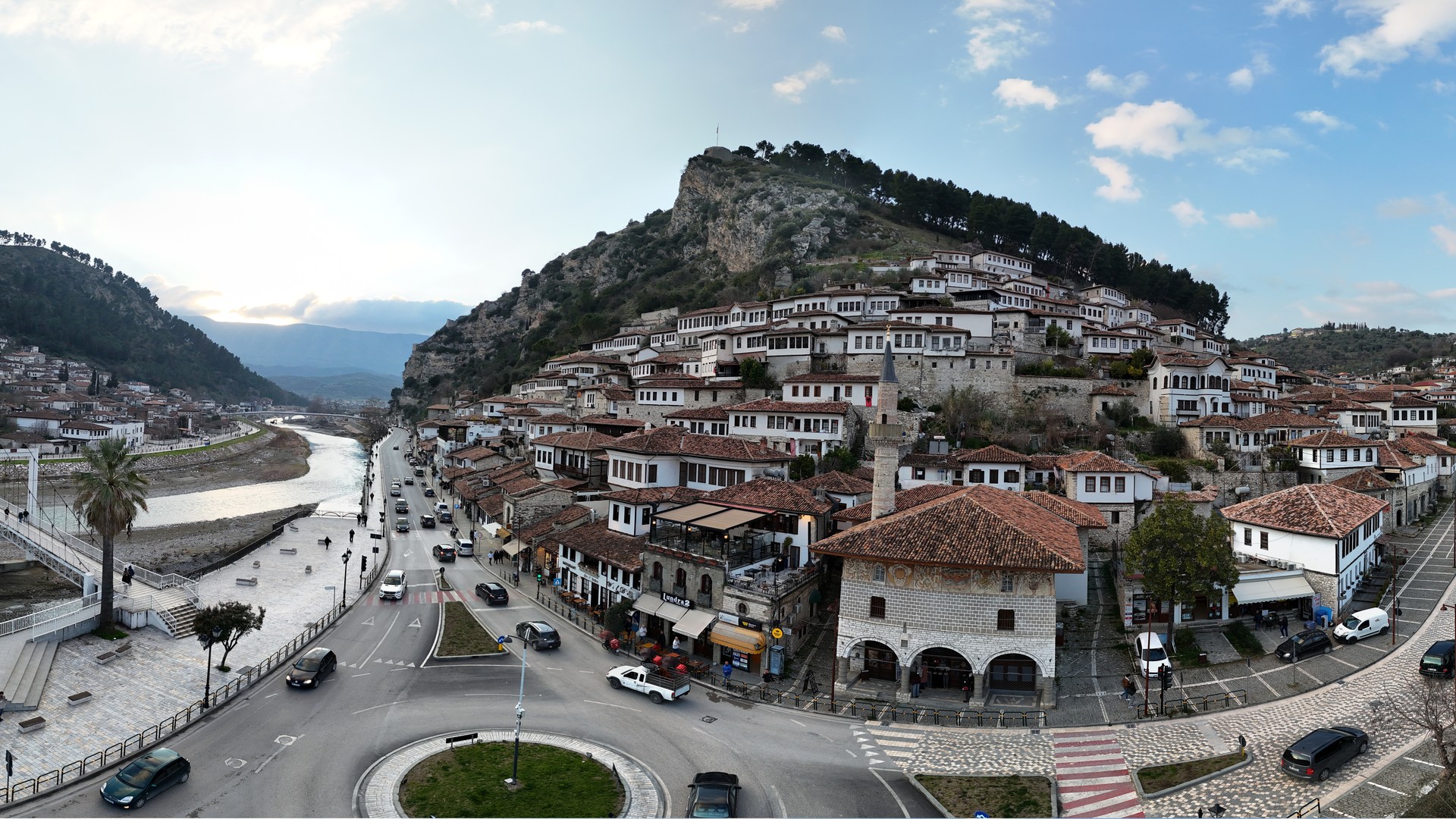 Historic stone neighbourhoods of Berat, Albania