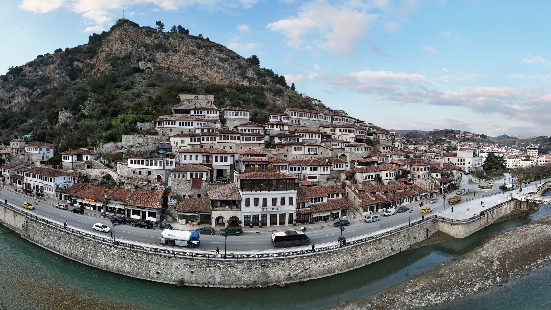 Berat Castle and the old city, Albania
