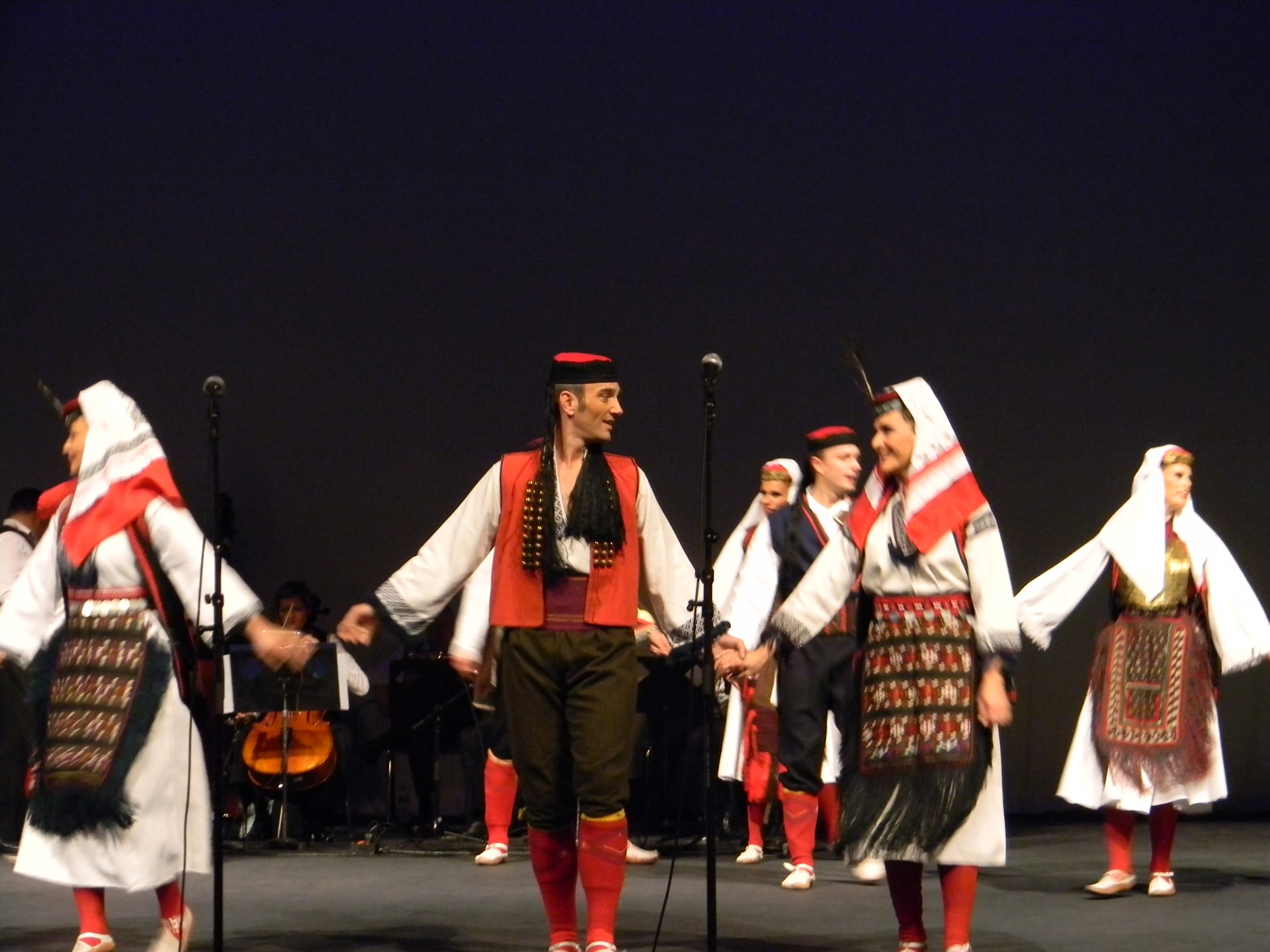 Traditional Balkan kolo dance