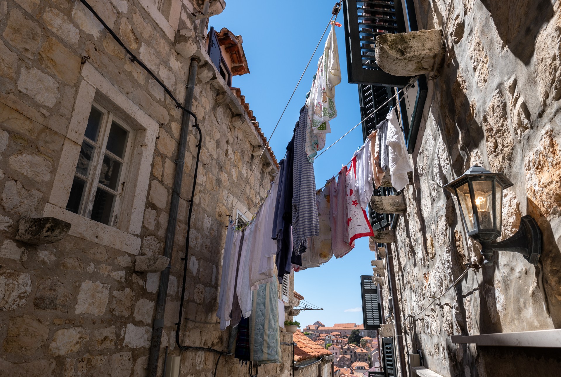 Dubrovnik old town and the Adriatic Sea, Croatia