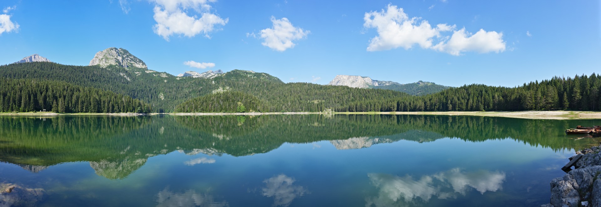 Black Lake in Durmitor National Park, Montenegro
