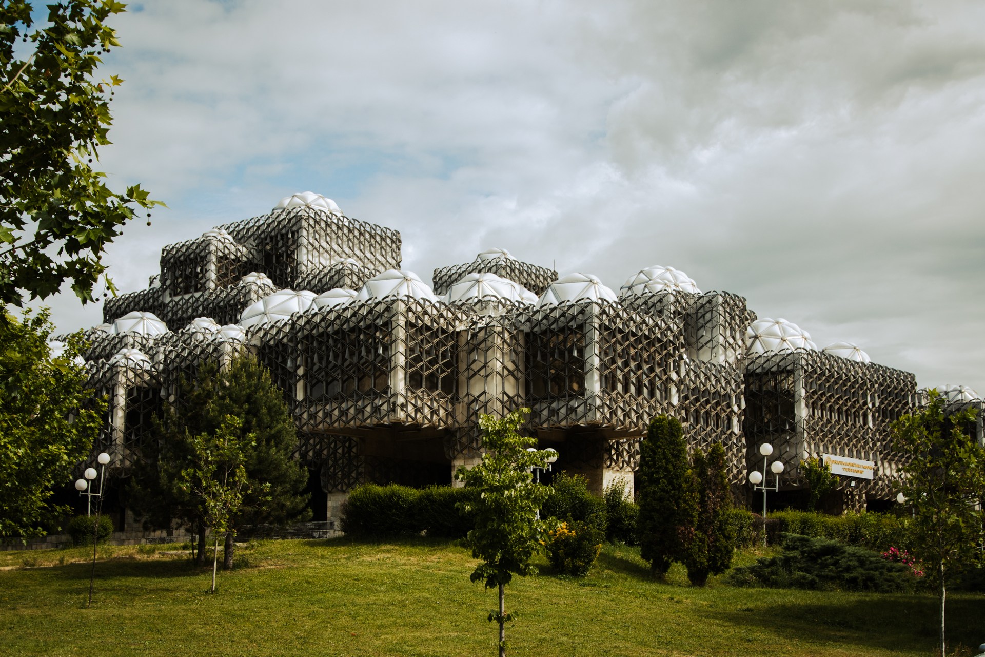 The National Library in Prishtina, Kosovo