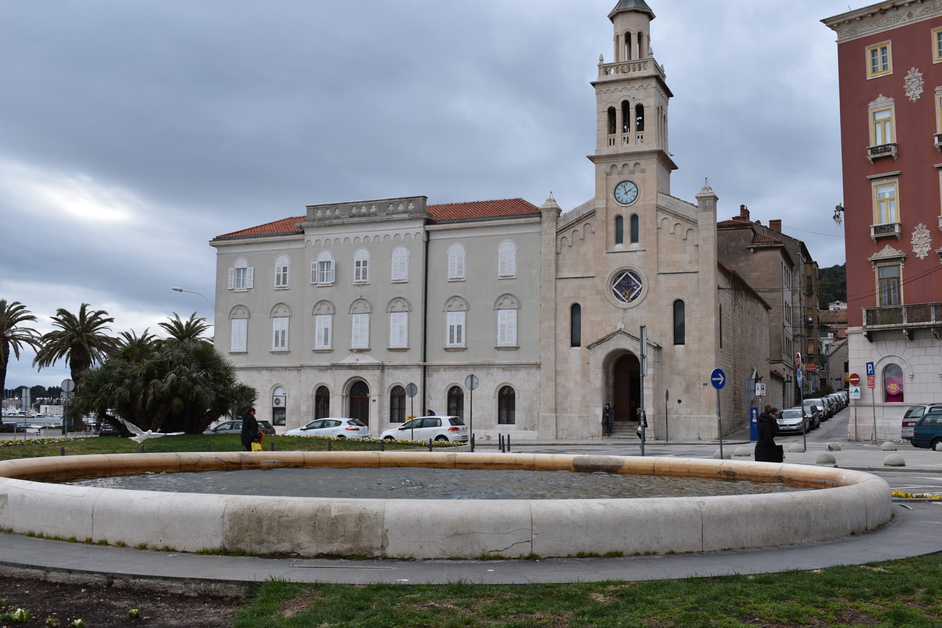 Historic architecture in Split, Croatia