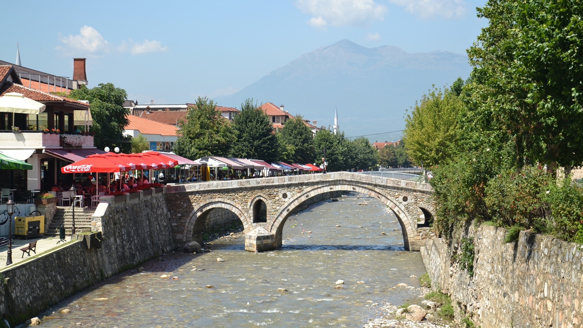 Historic cityscape of Prizren, Kosovo