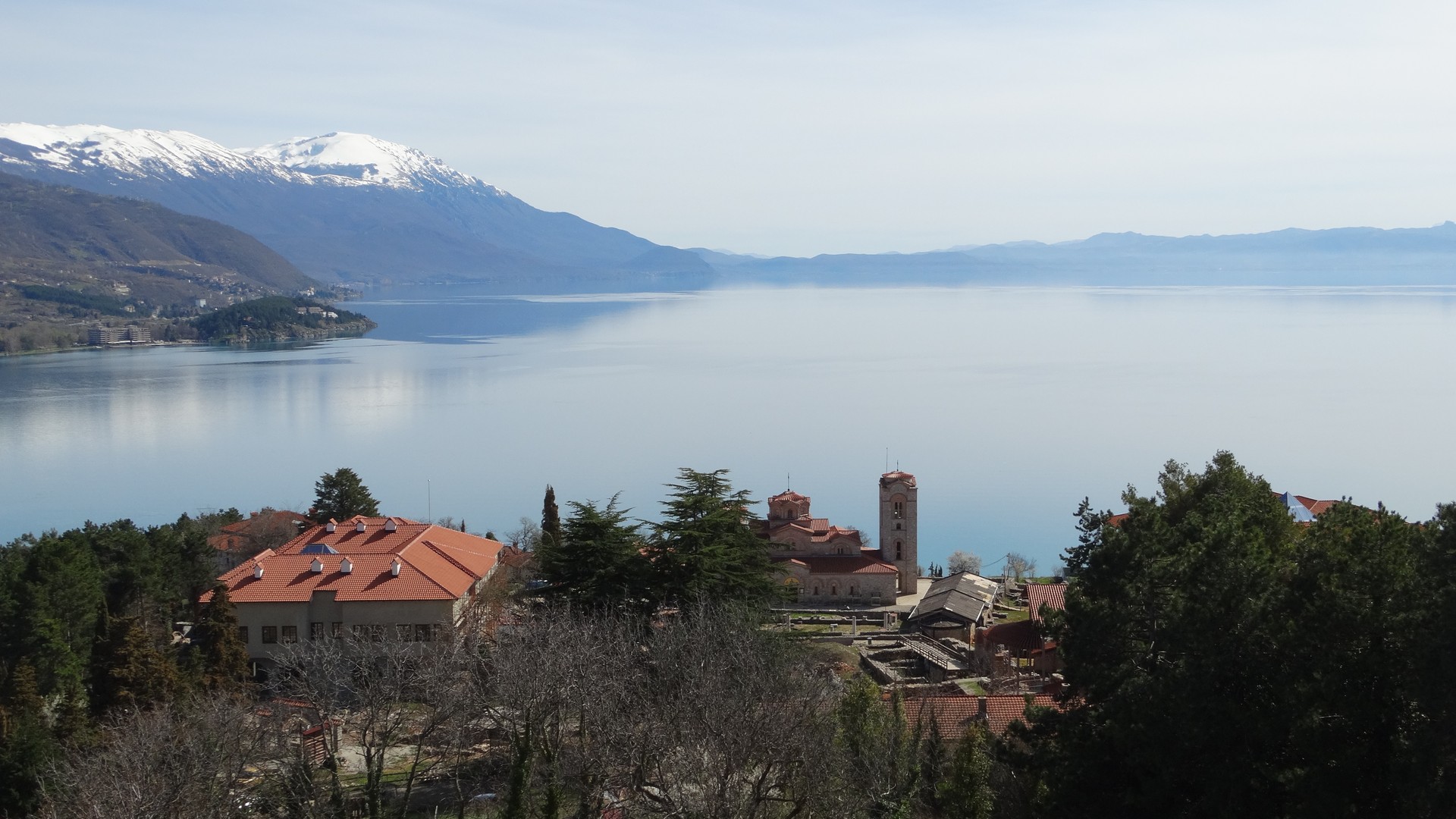 Historic Ohrid and the shores of Lake Ohrid