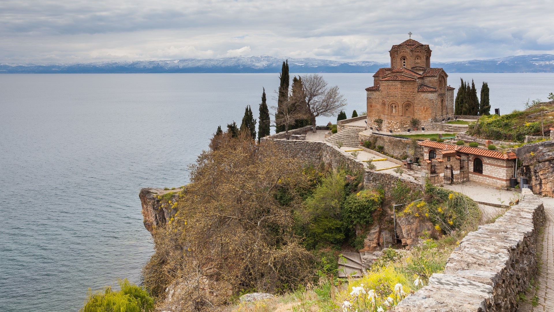 Lake Ohrid and its mountain setting in North Macedonia