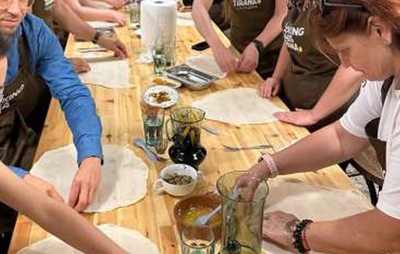 TRADITIONAL COOKING CLASS IN TIRANA