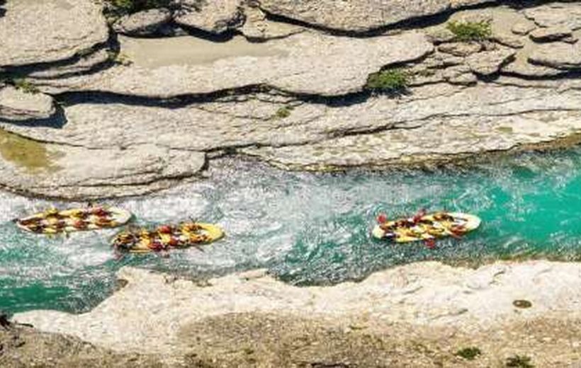 VJOSA RIVER RAFTING FROM TIRANA OR DURRES